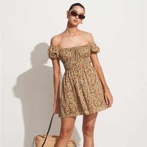 faithfull the brand viola mini dress